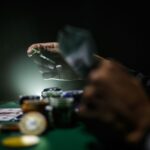 Photography of poker chips