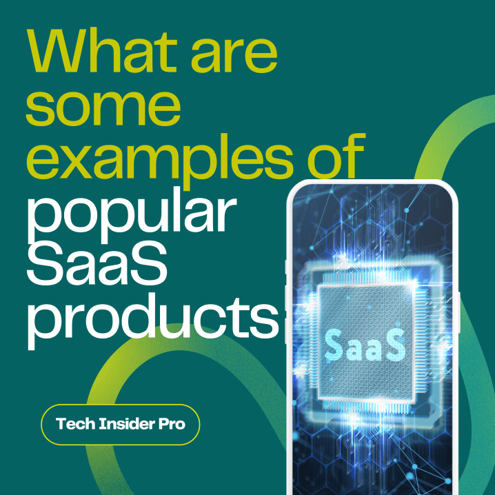 SaaS products